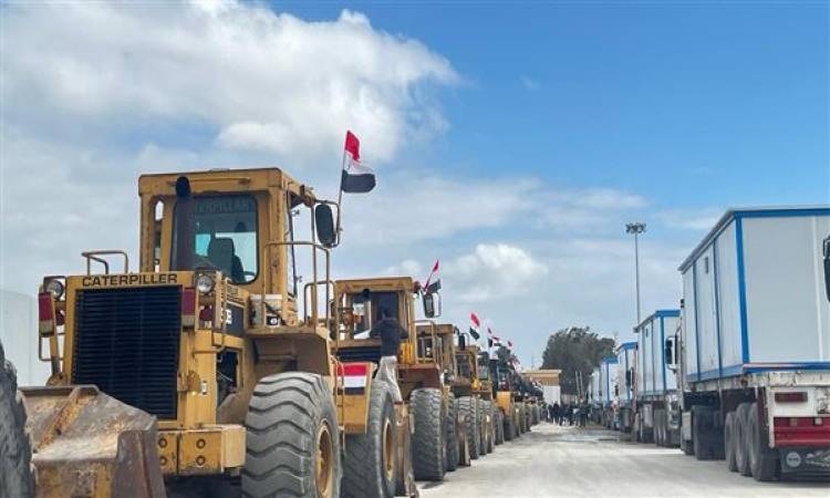 معدات إعادة إعمار غزة