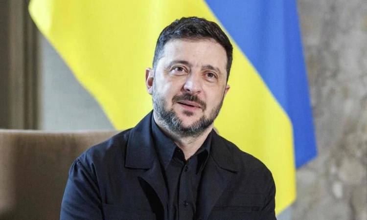 الرئيس الأوكراني فولوديمير زيلينسكي