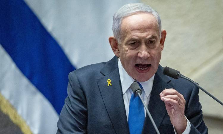 رئيس الوزراء الإسرائيلي بنيامين نتنياهو
