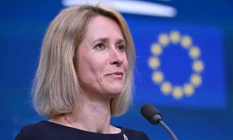كبيرة مسؤولي الشؤون الخارجية في الاتحاد الأوروبي كايا كالاس
