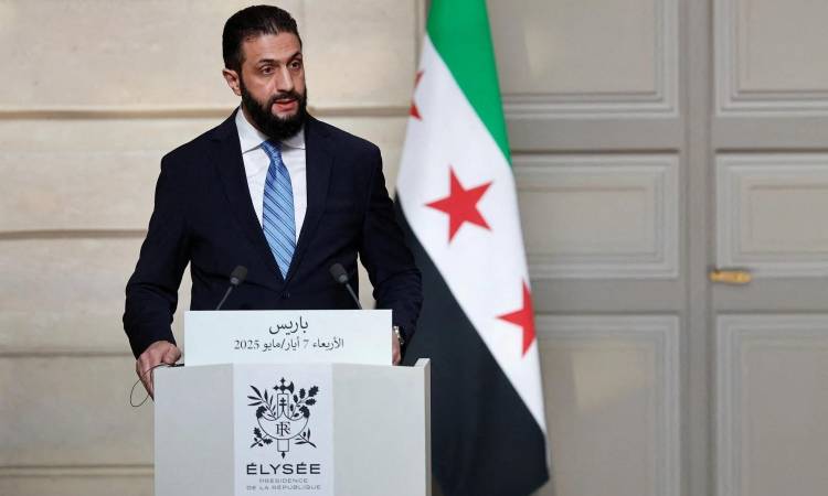 الرئيس السوري أحمد الشرع