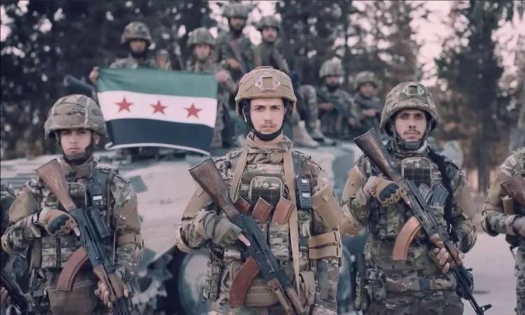 عناصر من الجيش السوري