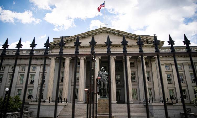 وزارة الخزانة الأمريكية