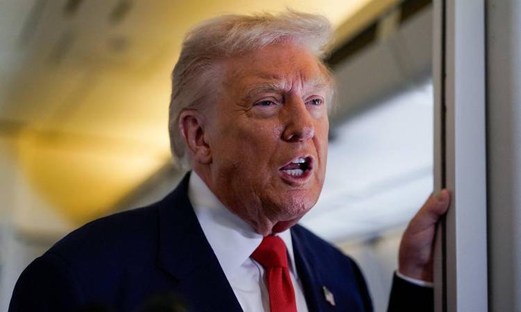 الرئيس الأمريكي دونالد ترامب