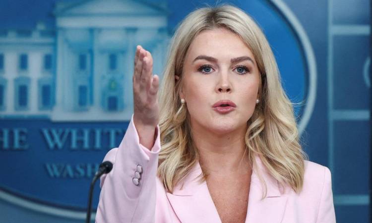 المتحدثة باسم البيت الأبيض، كارولاين ليفيت