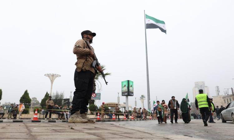 عناصر من قوات أمن سوريا