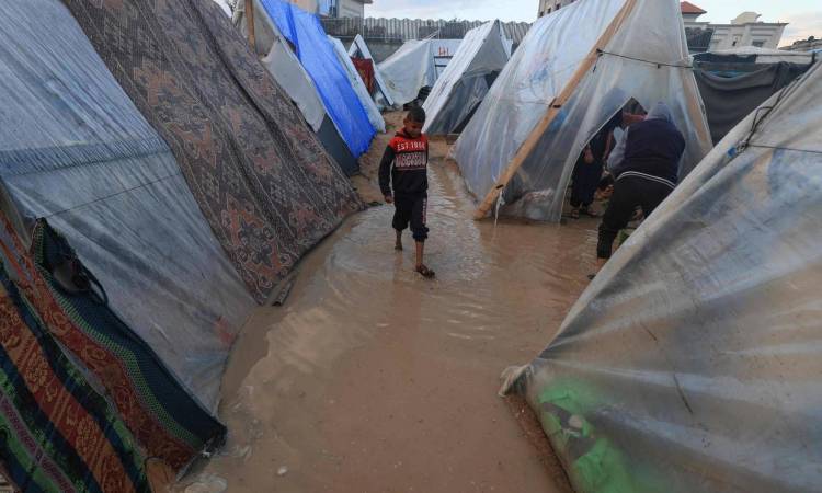 جانب من أوضاع النازحين الفلسطينيين