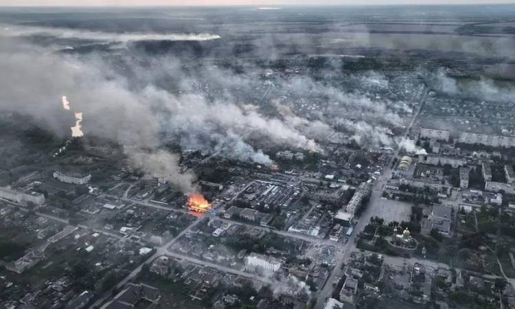 هجوم روسي على خاركيف