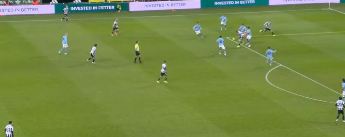 نيوكاسل يونايتد ضد مان سيتي