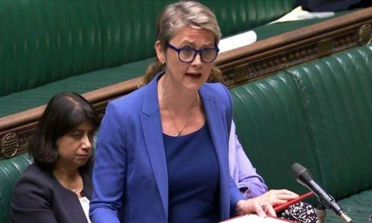 وزيرة الخارجية البريطانية