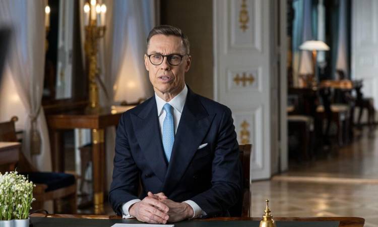 الرئيس الفنلندي ألكسندر ستوب