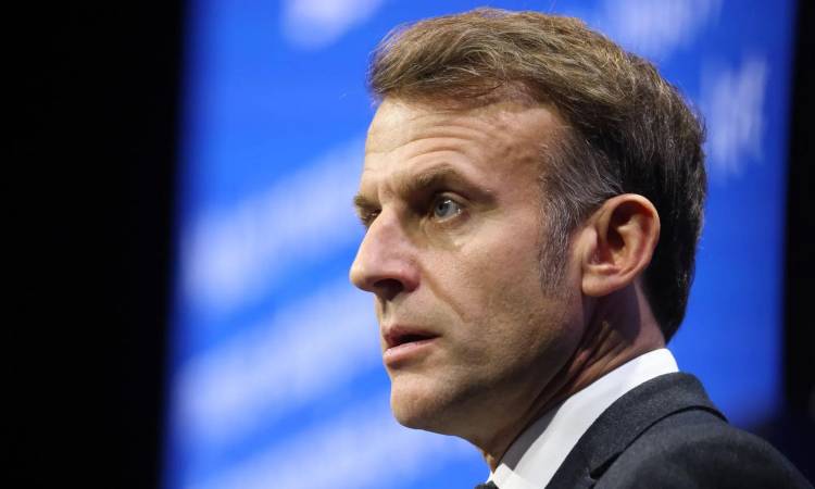 الرئيس الفرنسي إيمانويل ماكرون