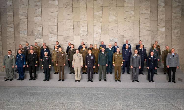 جانب من اجتماع اللجنة العسكرية لـ «الناتو»