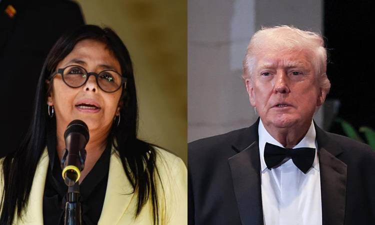 ترامب ورئيسة فنزويلا المؤقتة، ديلسي رودريجيز