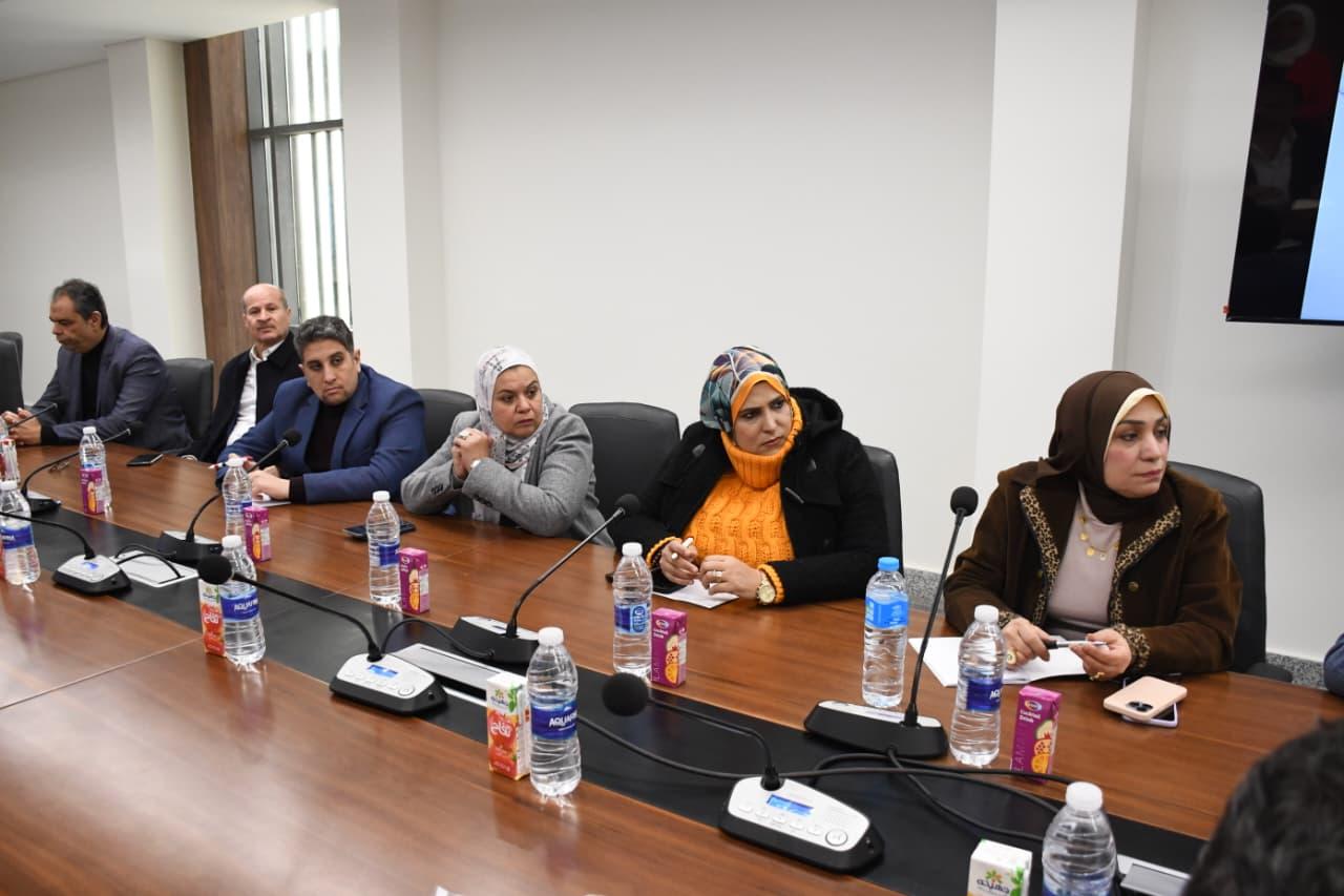 وزير الر ياضة في دمياط