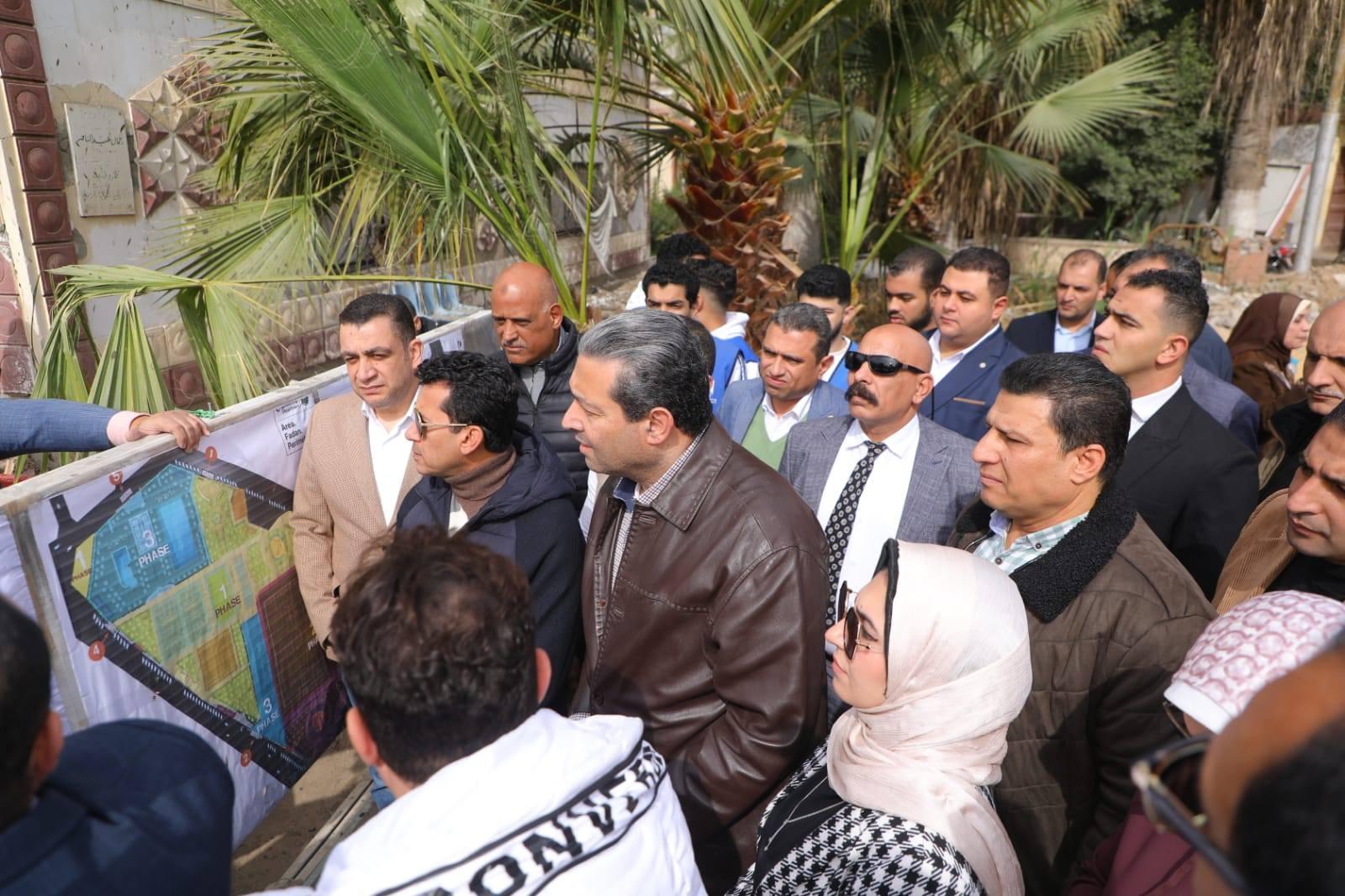 وزير الرياضة في دمياط