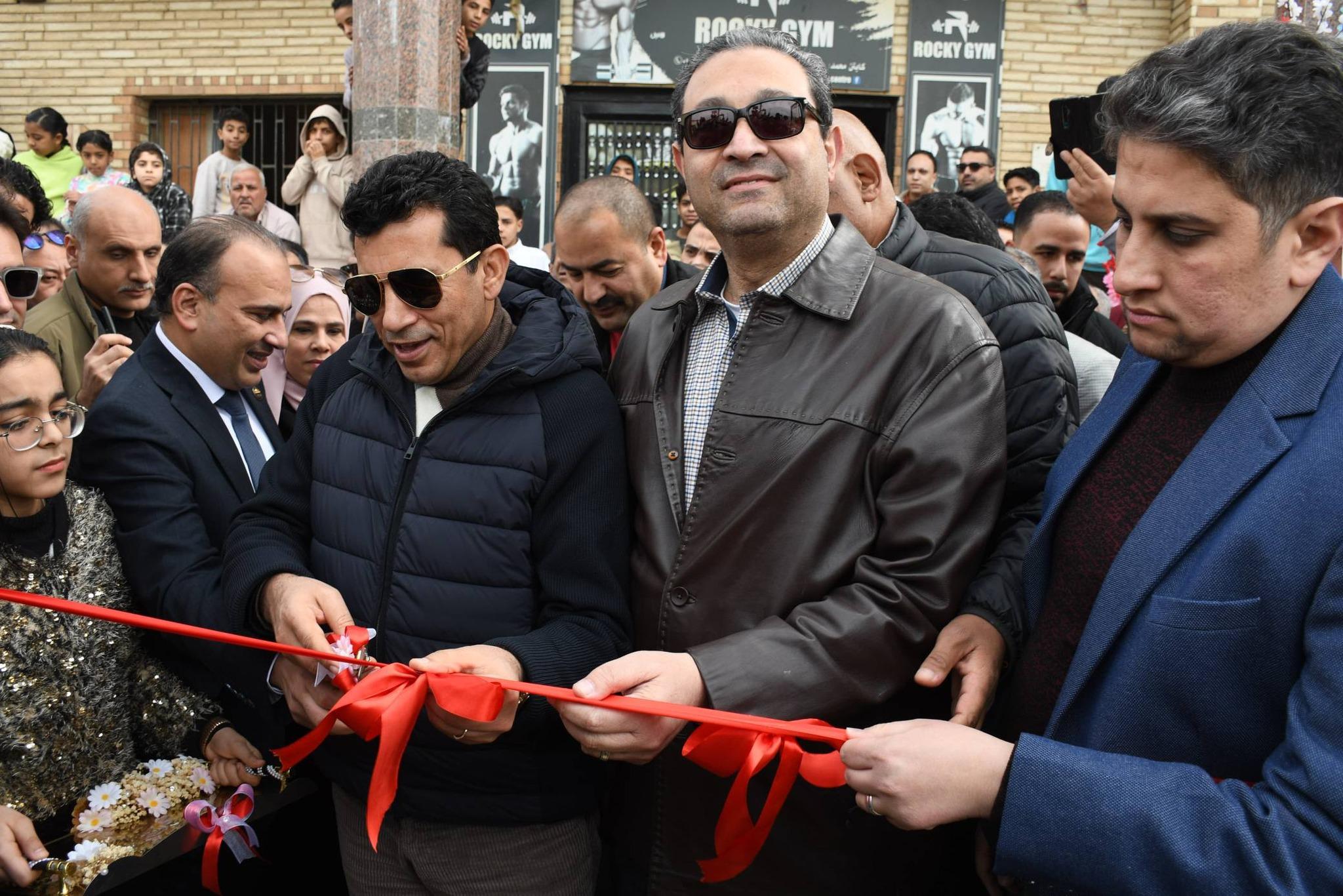 وزير الرياضة في دمياط