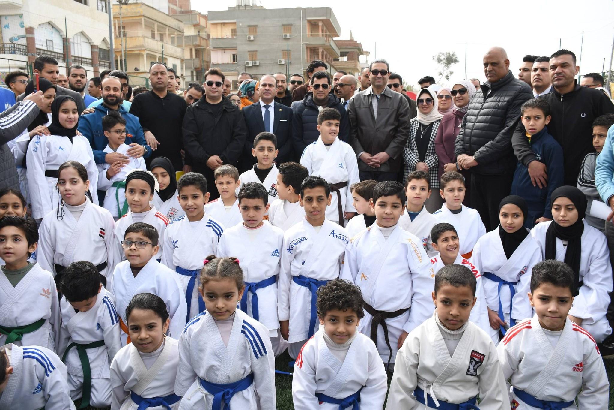 وزير الرياضة في دمياط