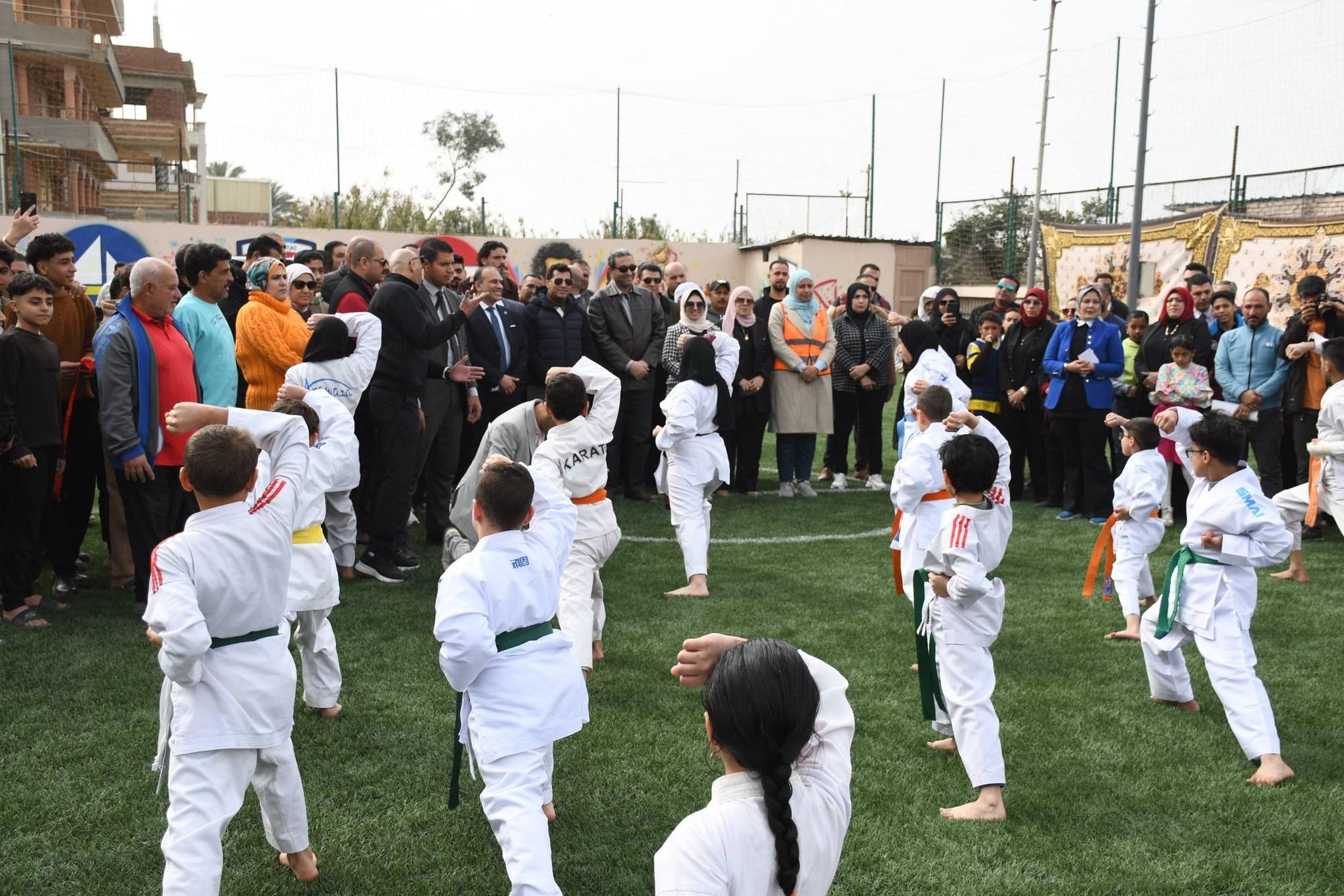 وزير الرياضة في دمياط