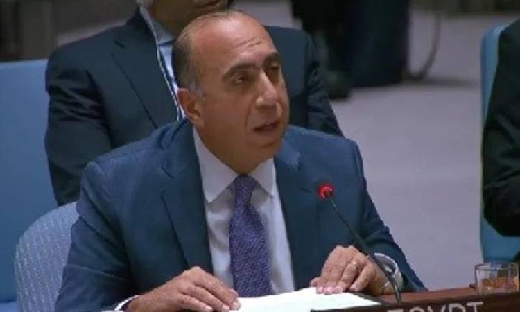مندوب مصر الدائم لدى مجلس الأمن الدولي السفير إيهاب عوض