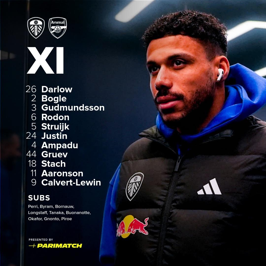 ليدز ضد أرسنال.. تشكيل ليدز