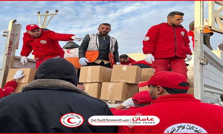 جهود الهلال الأحمر المصري