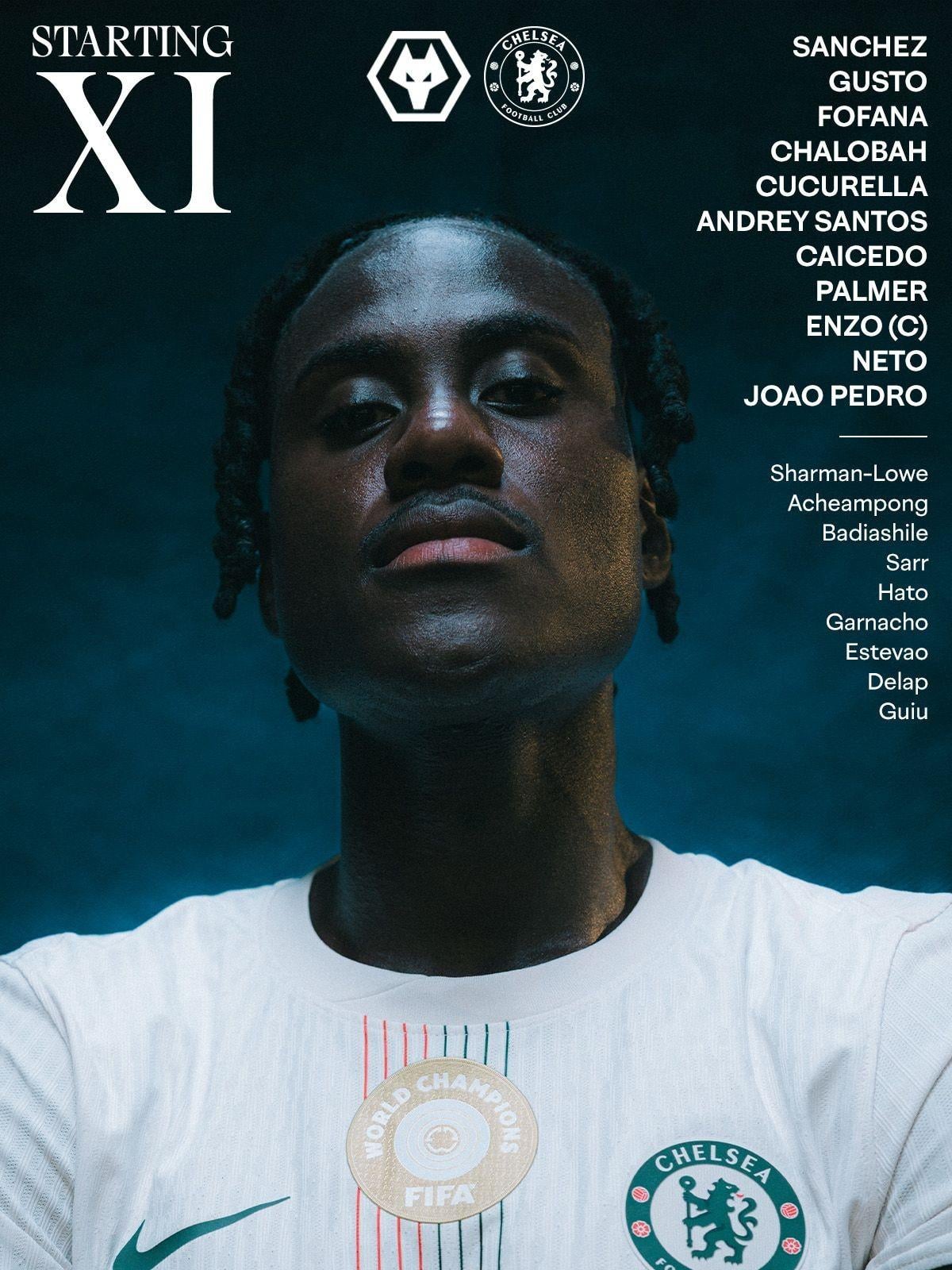 تشكيل تشيلسي ضد وولفرهامبتون