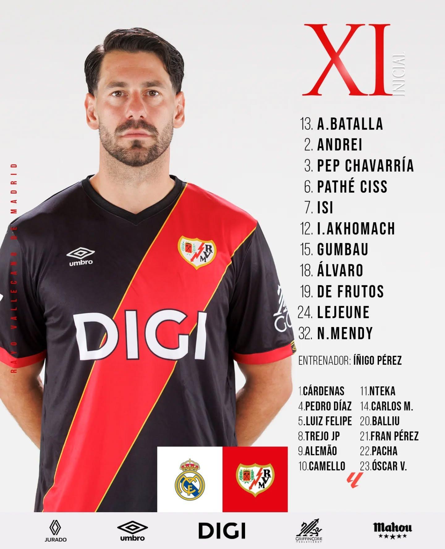 الريال ضد رايو فاييكانو.. تشكيل الفاييكاس