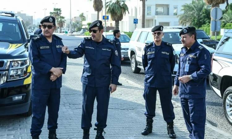 قوات الأمن الكويتية