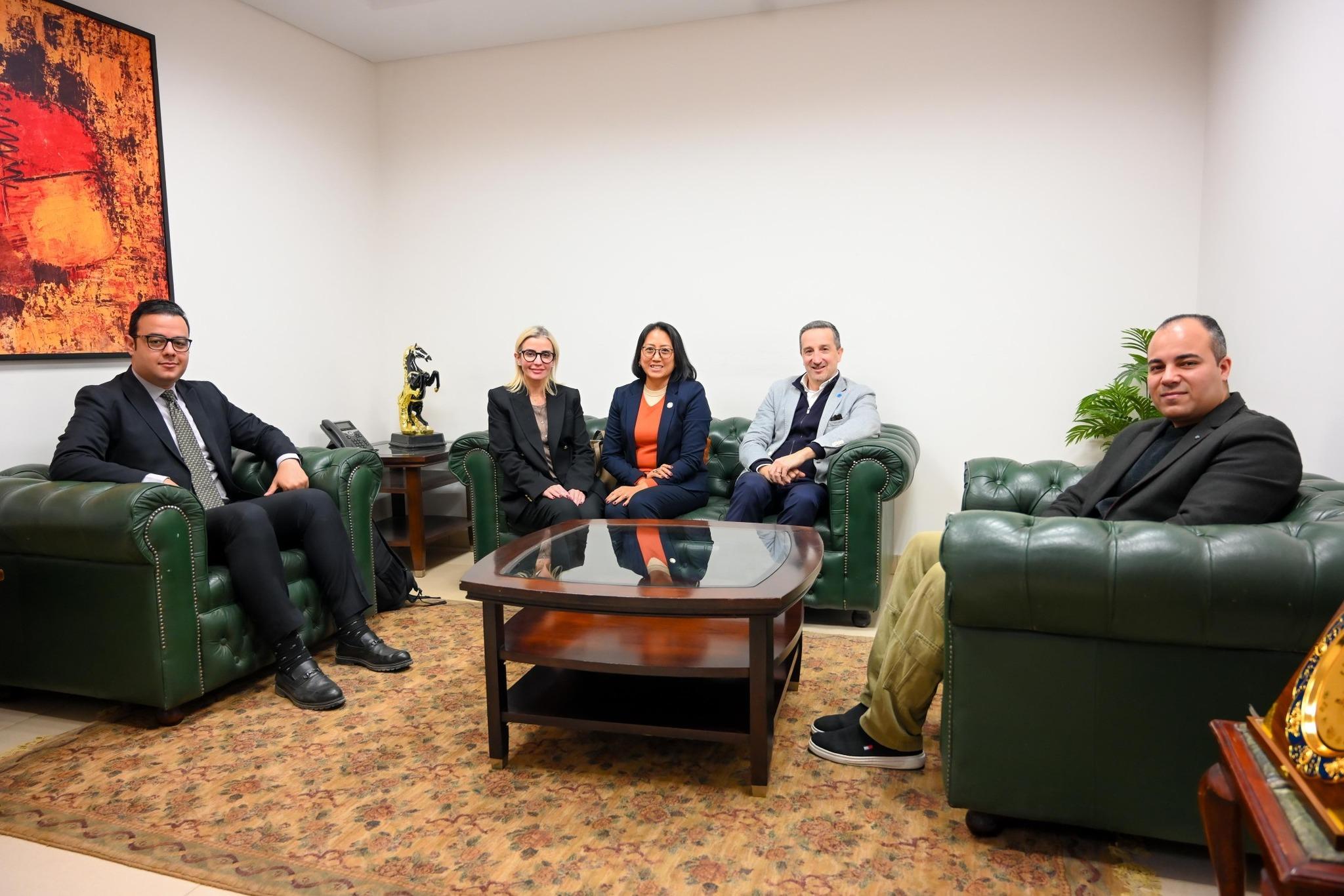 وزارة الشباب تستقبل ممثلي «الفاو»