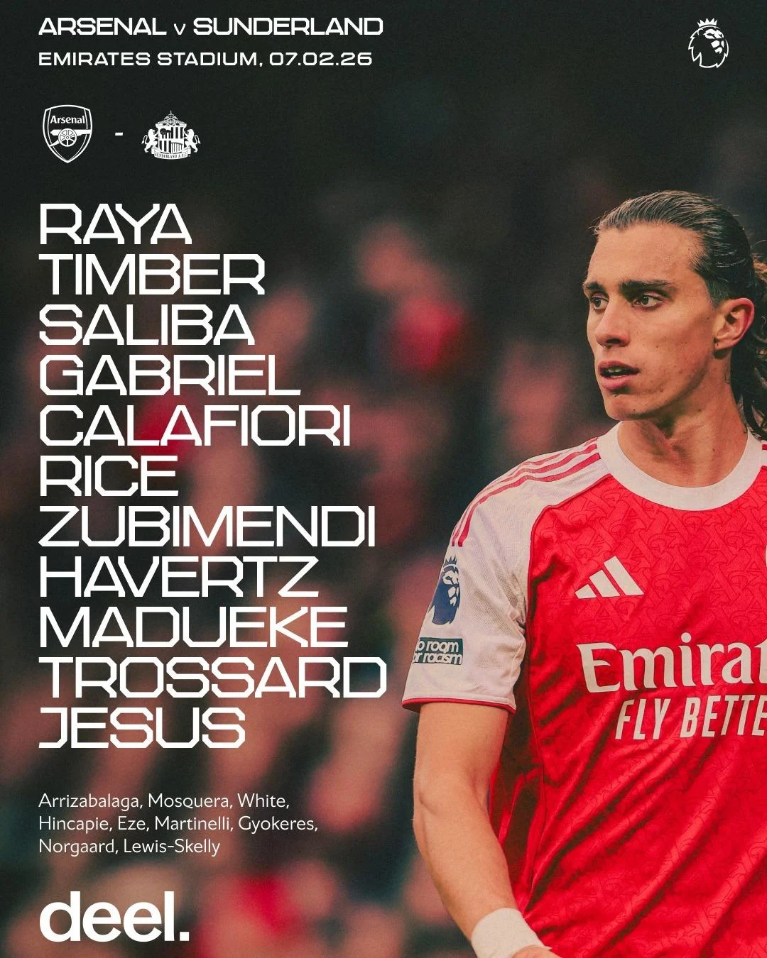 تشكيل آرسنال ضد سندرلاند